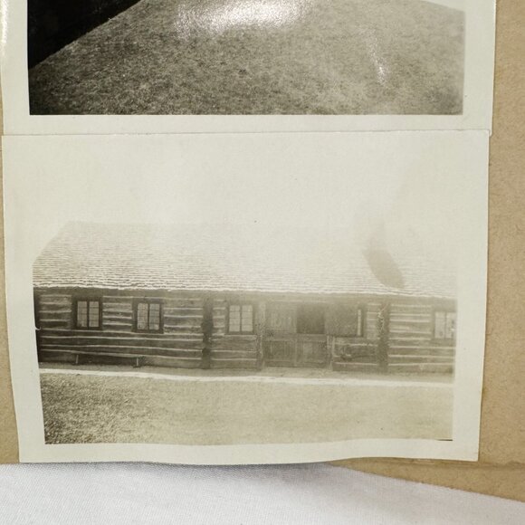 Vintage 1946 Photo Album Niagara Falls New York & Canada Clippings Cars Trolley - Picture 16 of 16